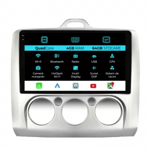 Navigation for Ford Focus, (2004-2012), QuadCore, 9 Inch, 4Gb Ram, 64Gb Storage, Carplay - NAVF94JNZ