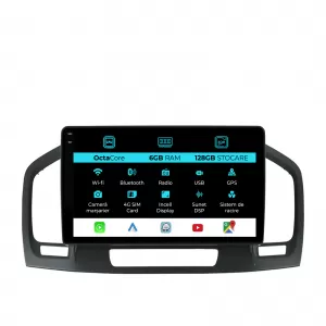 Navigation for Opel Insignia, 2008-2013, 9 Inch, 6Gb Ram, 128Gb storage, Carplay - NAVOP96PCW