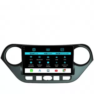 Navigation for Hyundai I10, 2013-2017, QuadCore, 9 Inch, 4Gb Ram, 64Gb Storage, Carplay - NAVHY94XWX