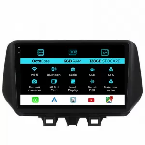 Navigation for Hyundai Tucson, 2018-2020, 9 Inch, 6Gb Ram, 128Gb storage, Carplay - NAVHY96CJG