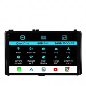 image-28-Navigation for Toyota Auris, Corolla (2015-2019), QuadCore, 9 Inch, 4Gb Ram, 64Gb storage, Carplay