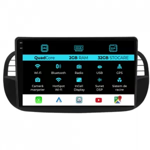 image-31-Navigation for Fiat 500, (2007-2015), 9 Inch, 2Gb Ram, 32Gb Storage, Carplay