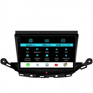 Navigation for Opel Astra K (2016 - 2020), 9 Inch, 2Gb Ram, 32Gb storage, Carplay - NAVOP92ZMR