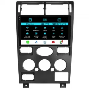 Navigation for Ford Mondeo 3 (2000-2007), 9Inch, 6Gb Ram, 128Gb Storage, Carplay - NAVF96QUI