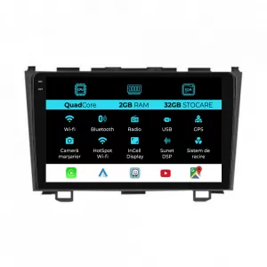 Navigation for Honda CR-V, (2006-2012), 9Inch, 2Gb Ram, 64Gb Storage, Carplay - NAVHN92ZPL