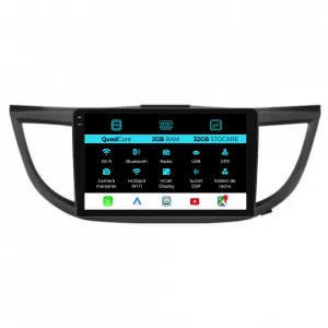 Navigation for Honda CR-V, (2012-2016), 9 Inch, 2Gb Ram, 64Gb Storage, Carplay - NAVHN92HLZ
