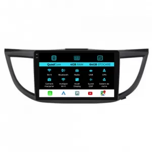Navigation for Honda CR-V, (2012-2016), QuadCore, 9 Inch, 4Gb Ram, 64Gb Storage, Carplay - NAVHN94RYW