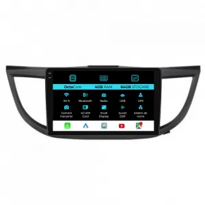 Navigation for Honda CR-V, 2012-2016, 9 Inch, 4Gb Ram, 64Gb Storage, Carplay - NAVHN94WGA