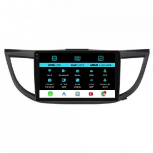 Navigation for Honda CR-V, (2012-2016), 9 Inch, 6GB RAM, 128GB Storage, Carplay - NAVHN96RMD