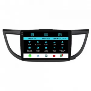 Navigation for Honda CR-V, 2012-2016, 9 Inch, 8Gb RAM, 256Gb Storage, Carplay - NAVHN98GLP