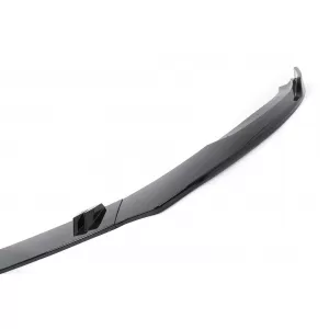 Front Bumper Spoiler Lip suitable for Audi A6 C8 4K (2018-2022) Piano Black