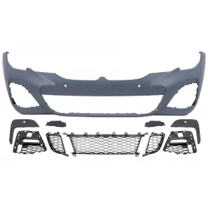 image-20-Paraurti anteriore per BMW Serie 3 G20 G21 2019-2022 Griglie inferiori M-Tech Design
