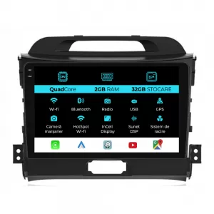 Navigation for Kia Sportage, 2010-2016, 9Inch, 2Gb Ram, 32Gb Storage, Carplay - NAVKA92NEI