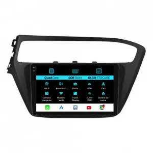 Navigation for Hyundai I20 (2014-2020), QuadCore, 9 Inch, 4Gb Ram, 64Gb Storage, Carplay. - NAVHY94EDH