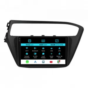 Navigation for Hyundai I20, 2014-2020, 9Inch, 4Gb Ram, 64Gb Storage, Carplay - NAVHY94NKK