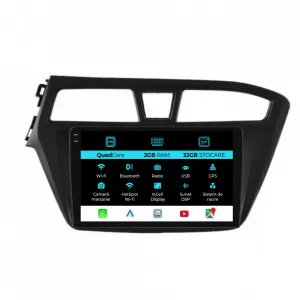 Navigation for Hyundai I20, (2014-2020), 9inch, 2Gb Ram, 32Gb Storage, Carplay - NAVHY92WCF