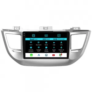 Navigation for Hyundai Tucson, IX35 (2015-2018), 9Inch, 2Gb Ram, 32Gb Storage, Carplay - NAVHY92GRE