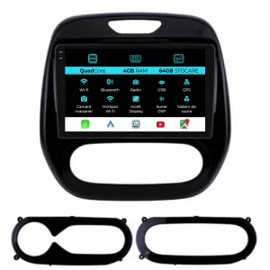 Navigation for Renault Captur, (2013-2020), QuadCore, 9 Inch, 4Gb RAM, 64Gb Storage, CarPlay. - NAVRN94VIM