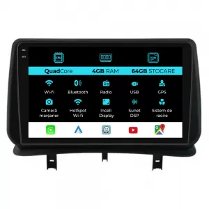 image-28-Navigation for Android, Dedicated Renault Clio 3 (2005-2014), QuadCore, 9 Inch, 4Gb Ram, 64Gb Storage, Carplay