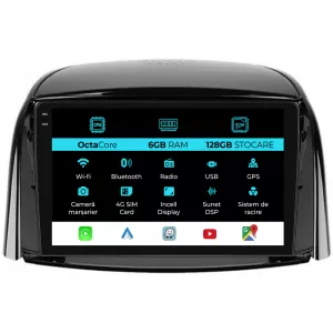 Navigation for Renault Koleos, (2008-2016), 9 Inch, 6Gb Ram, 128Gb Storage, Carplay - NAVRN96QOH