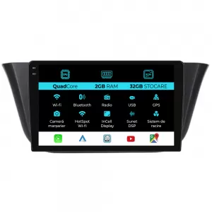 Navigation for Iveco Daily, (2014-2021), 9 Inch, 2Gb Ram, 32Gb Storage, Carplay - NAVIV92GMJ