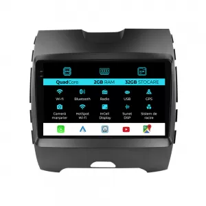 Navigation for Ford Edge, 2015-2021, 9Inch, 2Gb Ram, 32Gb Storage, Carplay - NAVF92BAN