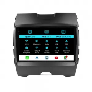 Navigation for Ford Edge, 2015-2021, QuadCore, 9 Inch, 4Gb Ram, 64Gb Storage, Carplay - NAVF94FSD