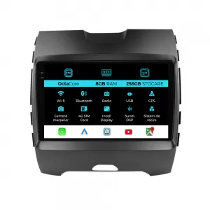 Navigation for Ford Edge, (2015-2021), 9 Inch, 8GB RAM, 256GB Storage, Carplay. - NAVF98EZJ