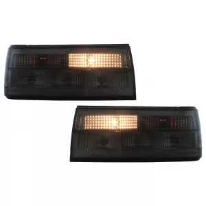 Stopuri compatibil cu BMW Seria 3 E30 Facelift Sedan Cabrio Touring (1987-1994) Fumuriu-image-6126783