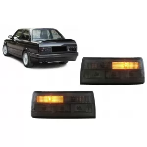 image-44-Taillights suitable for BMW 3 Series E30 Facelift Sedan Cabrio Touring (1987-1994) Smoke