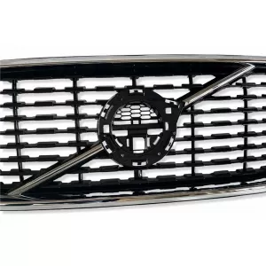Central Grille suitable for Volvo XC60 II (2017-2021) Glossy Black