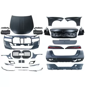 image-9-Complete Body Kit suitable for BMW 7 Series G12 (2015-02.2019) Conversion to G70 Design