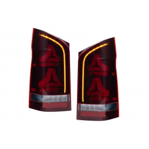 Stopuri LED compatibil cu Mercedes V-Class W447 (2014-2024) modelele cu o Usa Spate Semnal Dinamic-image-6127040