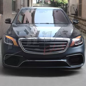 Headlights Full LED suitable for Mercedes S-Class W222 Maybach X222 (2013-2017) Facelift Look