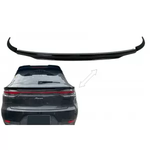 image-23-Middle Trunk Spoiler Wing suitable for Porsche Macan Facelift SUV 95B (2019-2021) Black