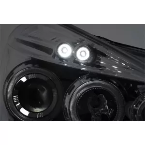 Phares Angel Eyes pour Renault Clio III 2005-2009 Chromé Headlights-image-6127978