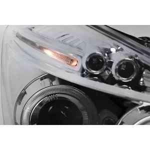 Phares Angel Eyes pour Renault Clio III 2005-2009 Chromé Headlights-image-6127981