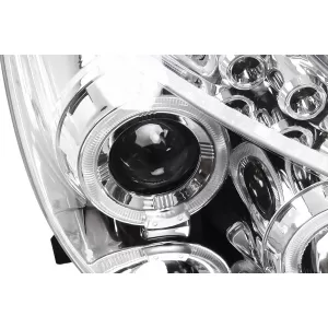 Phares Angel Eyes pour Renault Clio III 2005-2009 Chromé Headlights-image-6127982
