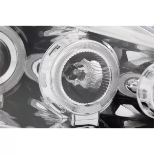 Phares Angel Eyes pour Renault Clio III 2005-2009 Chromé Headlights-image-6127984