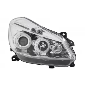 Phares Angel Eyes pour Renault Clio III 2005-2009 Chromé Headlights-image-6127985
