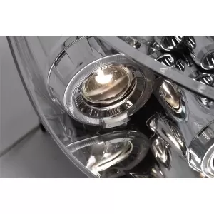 Phares Angel Eyes pour Renault Clio III 2005-2009 Chromé Headlights-image-6127988