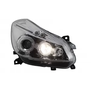 Phares Angel Eyes pour Renault Clio III 2005-2009 Chromé Headlights-image-6127989