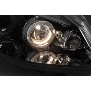 Phares Angel Eyes pour Renault Clio III 2005-2009 Chromé Headlights-image-6127991