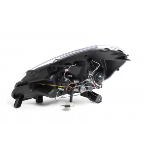 Phares Angel Eyes pour Renault Clio III 2005-2009 Chromé Headlights-image-6127996