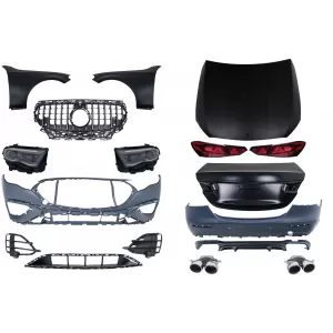 image-33-Complete Conversion Body Kit suitable for Mercedes E-Class W213 (2016-2019) to W214 2023 Design