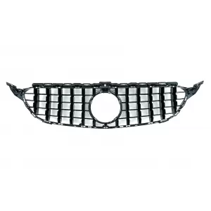 Central Grille suitable for Mercedes C-Class W205 S205 C205 (2014-2020) GTR Design-image-6128310