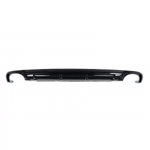 Diffusore paraurti posteriore per Audi A4 B9 8W 16-18 Scarico Punte Sedan Avant RS4 Look-image-6277877