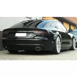 Audi A7 4G (2010-2014) Hátsó lökhárító diffúzor és kipufogóvégek RS7 Design-image-6277723