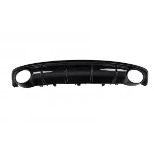 S-Line Stoßstange Diffusor Endrohre für Audi A7 4G Facelift 2015–2017 Schwarz-image-6276077