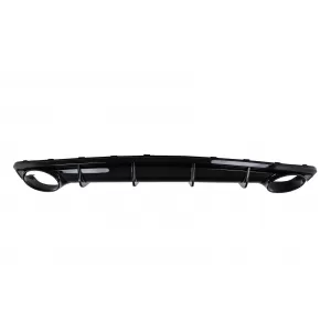 S-Line Stoßstange Diffusor Endrohre für Audi A7 4G Facelift 2015–2017 Schwarz-image-6276089